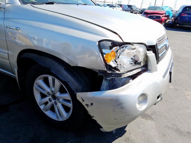 JTEDW21A760013657 - 2006 TOYOTA HIGHLANDER HYBRID  photo 9