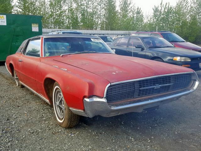 7Y81Z108279 - 1967 FORD T-BIRD RED photo 1