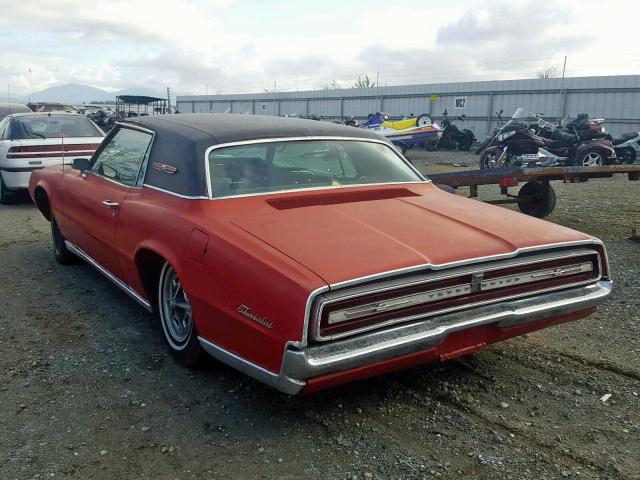 7Y81Z108279 - 1967 FORD T-BIRD RED photo 3