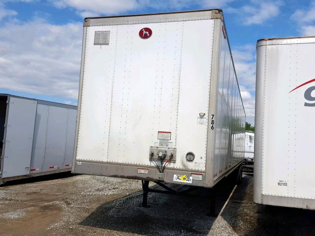 1GRAP062XHT614188 - 2017 GREAT DANE TRAILER DRY 53FT WHITE photo 3