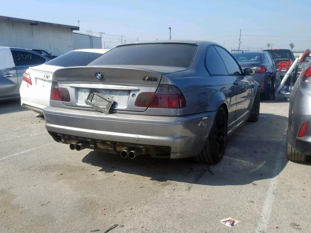 WBSBL93454PN59973 - 2004 BMW M3 GRAY photo 4