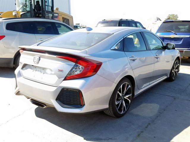 2HGFC1E55JH709727 - 2018 HONDA CIVIC SI SILVER photo 4