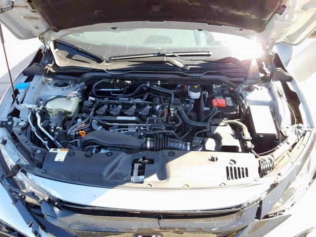 2HGFC1E55JH709727 - 2018 HONDA CIVIC SI SILVER photo 7