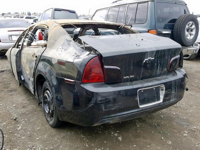 1G1ZH57B39F142740 - 2009 CHEVROLET MALIBU 1LT BURN photo 3