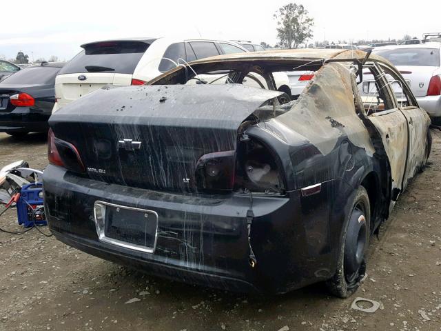 1G1ZH57B39F142740 - 2009 CHEVROLET MALIBU 1LT BURN photo 4