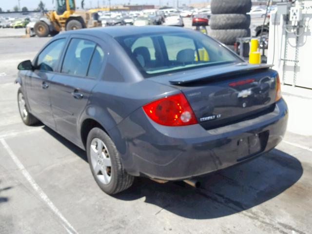 1G1AL58F687158825 - 2008 CHEVROLET COBALT LT GRAY photo 3