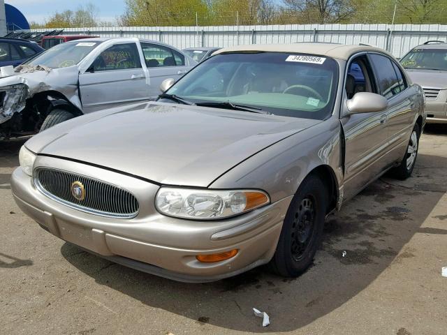 1G4HR54K4YU116755 - 2000 BUICK LESABRE LI BEIGE photo 2