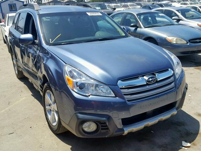 4S4BRDNC2E2239968 - 2014 SUBARU OUTBACK 3. BLUE photo 1