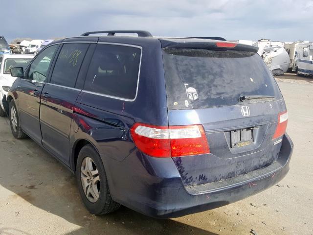 5FNRL38665B070071 - 2005 HONDA ODYSSEY EXL  photo 3