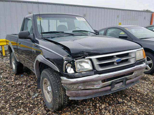 1FTCR11X7SPA35410 - 1995 FORD RANGER BLACK photo 1