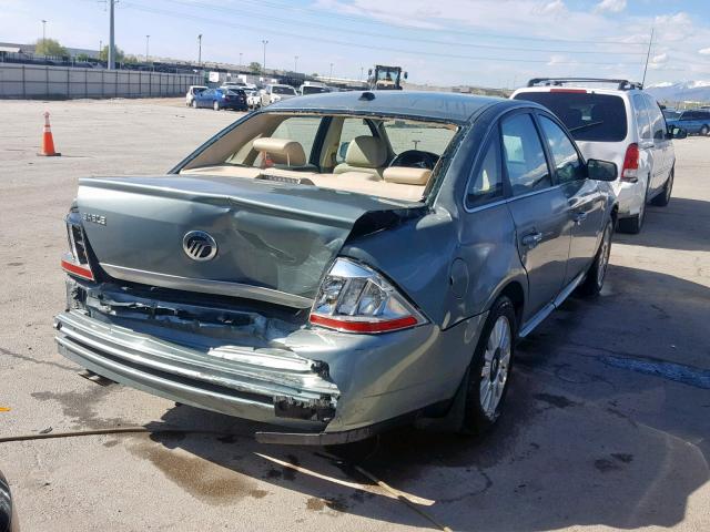 1MEHM40W58G602574 - 2008 MERCURY SABLE LUXU GREEN photo 4