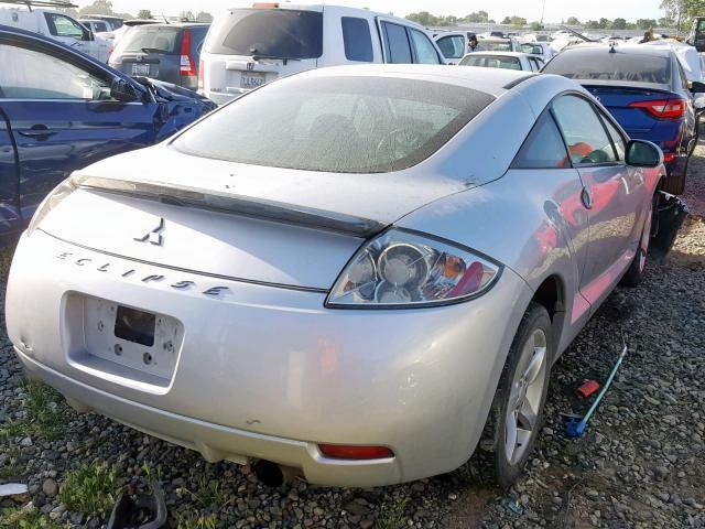 4A3AK24F38E001213 - 2008 MITSUBISHI ECLIPSE GS SILVER photo 4