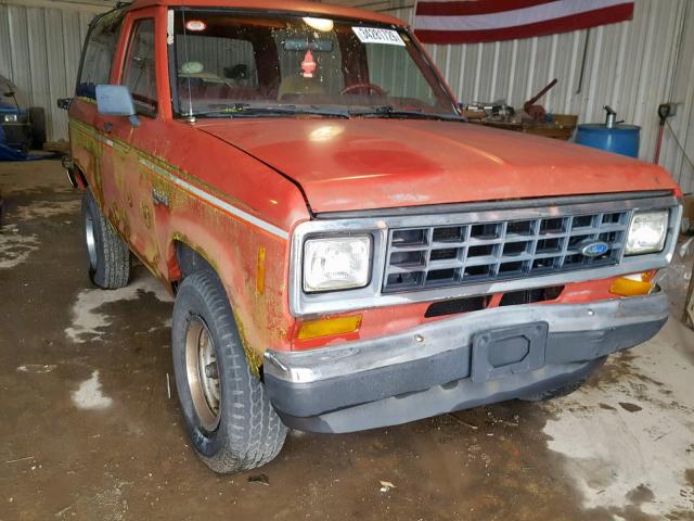 1FMCU12T3JUA68619 - 1988 FORD BRONCO II RED photo 1