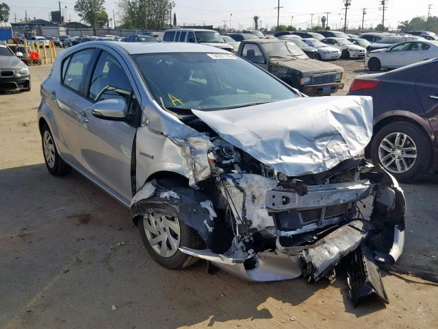 JTDKDTB35F1099066 - 2015 TOYOTA PRIUS C SILVER photo 1