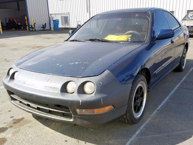 JH4DB7656SS002252 - 1995 ACURA INTEGRA LS BLUE photo 2