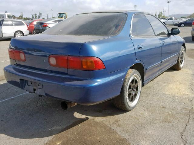 JH4DB7656SS002252 - 1995 ACURA INTEGRA LS BLUE photo 4