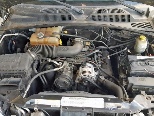 1J4GK48K46W258804 - 2006 JEEP LIBERTY SP BLACK photo 7