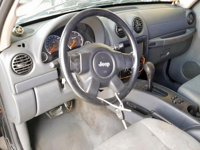 1J4GK48K46W258804 - 2006 JEEP LIBERTY SP BLACK photo 9
