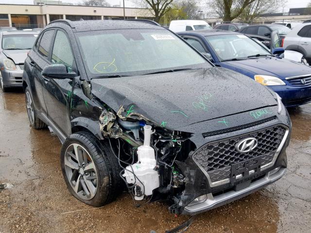 KM8K5CA59KU253623 - 2019 HYUNDAI KONA ULTIM BLACK photo 1