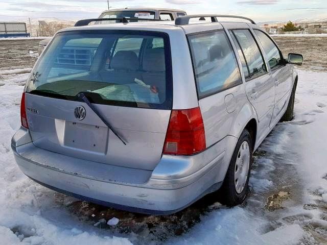 WVWRK61J83W049816 - 2003 VOLKSWAGEN JETTA GL SILVER photo 4