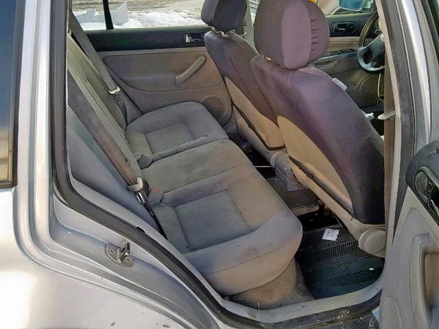 WVWRK61J83W049816 - 2003 VOLKSWAGEN JETTA GL SILVER photo 6