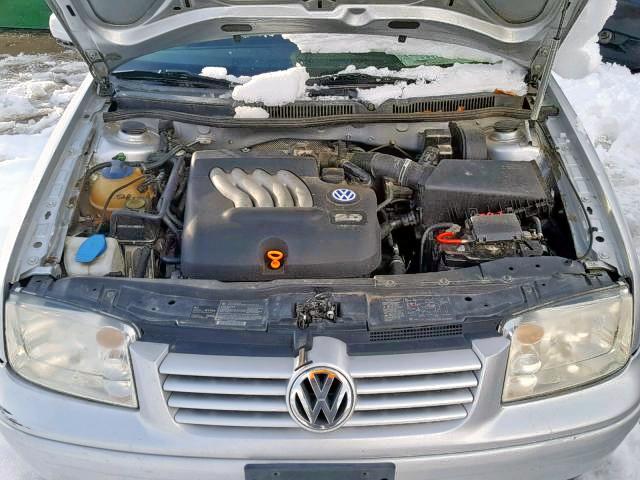 WVWRK61J83W049816 - 2003 VOLKSWAGEN JETTA GL SILVER photo 7