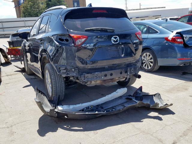 JM3KE4BY5G0617559 - 2016 MAZDA CX-5 SPORT BLACK photo 3