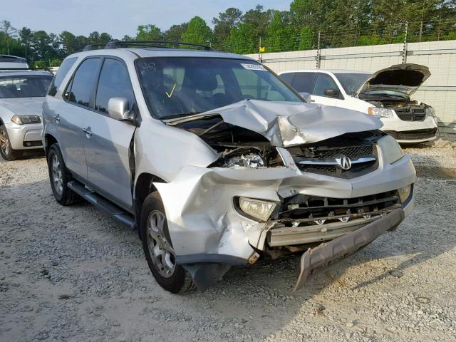 2HNYD186X2H531849 - 2002 ACURA MDX TOURIN SILVER photo 1