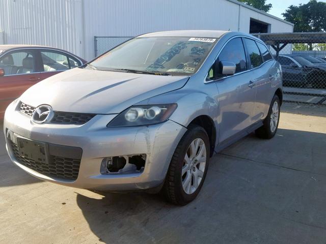 JM3ER293X80169448 - 2008 MAZDA CX-7 SILVER photo 2