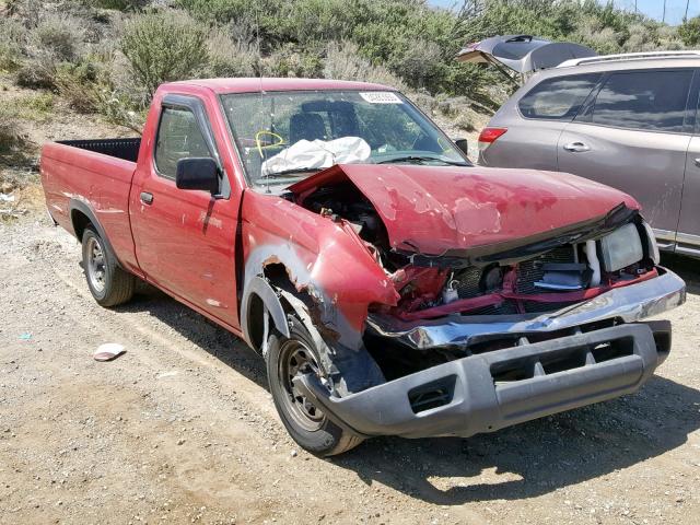 1N6DD21S2WC365477 - 1998 NISSAN FRONTIER X RED photo 1