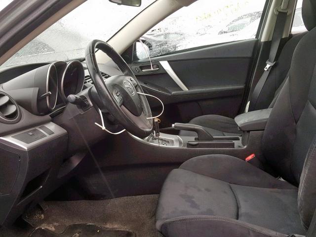 JM1BL1H54A1350085 - 2010 MAZDA 3 S GRAY photo 5