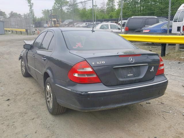 WDBUF65J24A507260 - 2004 MERCEDES-BENZ E 320 GRAY photo 3