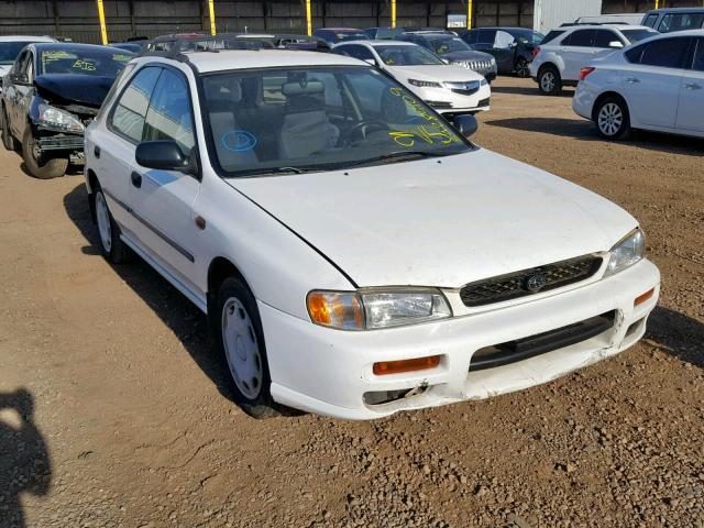 JF1GF4356YH806665 - 2000 SUBARU IMPREZA L WHITE photo 1