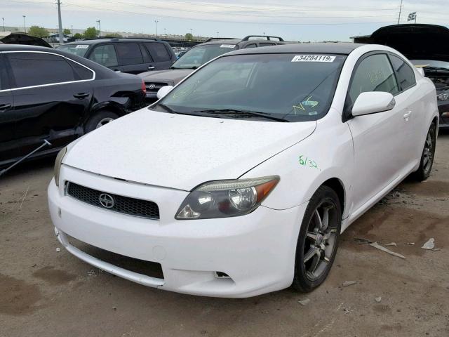 JTKDE177460104603 - 2006 TOYOTA SCION TC WHITE photo 2