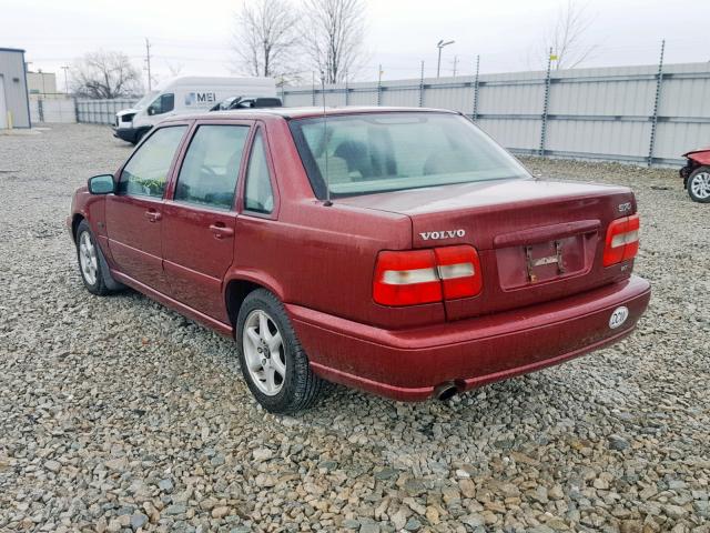 YV1LS5649W1451410 - 1998 VOLVO S70 GLT RED photo 3