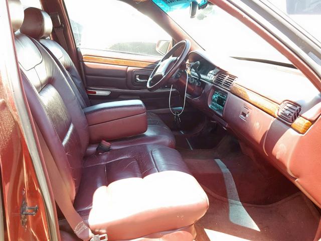 1G6KD54Y2XU747258 - 1999 CADILLAC DEVILLE MAROON photo 5