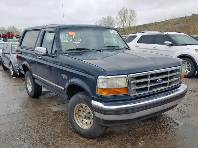 1FMEU15HXSLB98100 - 1995 FORD BRONCO U10 BLUE photo 1