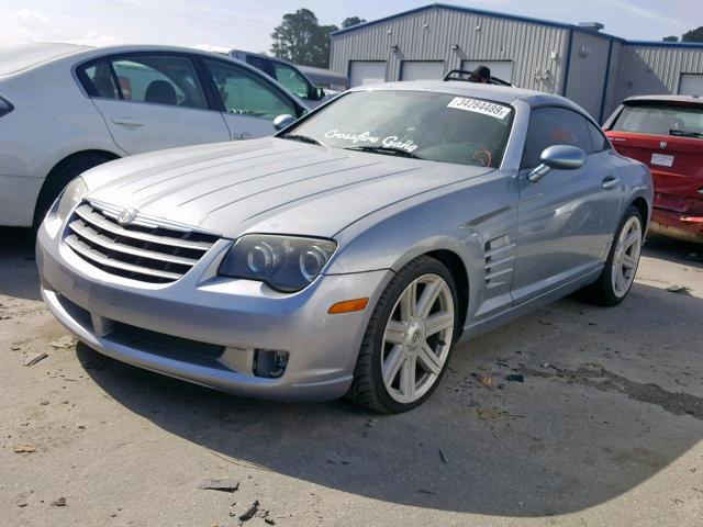 1C3AN69LX4X016200 - 2004 CHRYSLER CROSSFIRE TURQUOISE photo 2