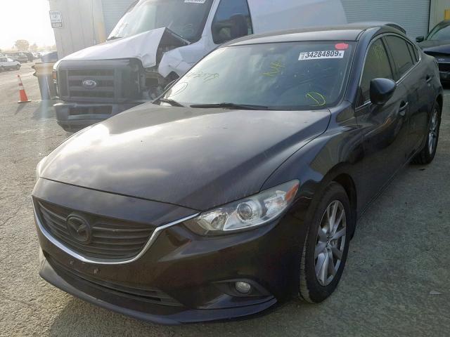 JM1GJ1U59E1109033 - 2014 MAZDA 6 SPORT BLACK photo 2