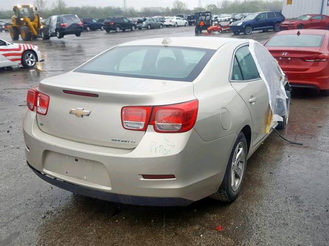 1G11C5SL1EF256094 - 2014 CHEVROLET MALIBU 1LT 棕色 照片 4
