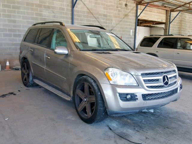 4JGBF71E97A143295 - 2007 MERCEDES-BENZ GL 450 4MA GRAY photo 1