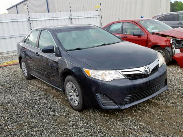 4T1BF1FK3DU254916 - 2013 TOYOTA CAMRY L BLACK photo 1