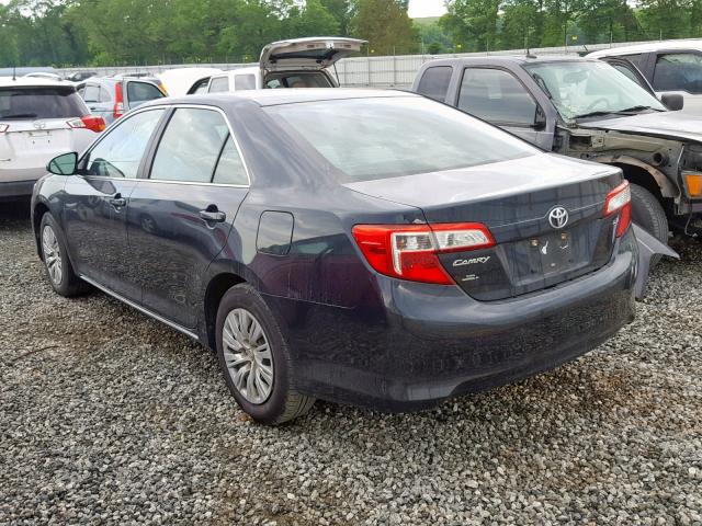 4T1BF1FK3DU254916 - 2013 TOYOTA CAMRY L BLACK photo 3