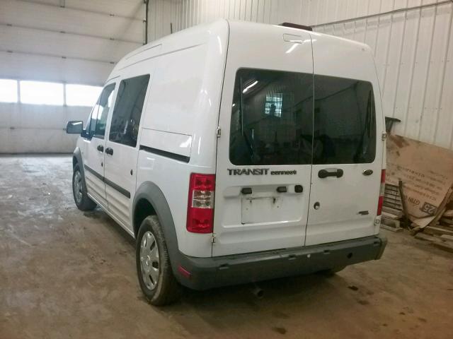 NM0LS6AN3DT135365 - 2013 FORD TRANSIT CO WHITE photo 3