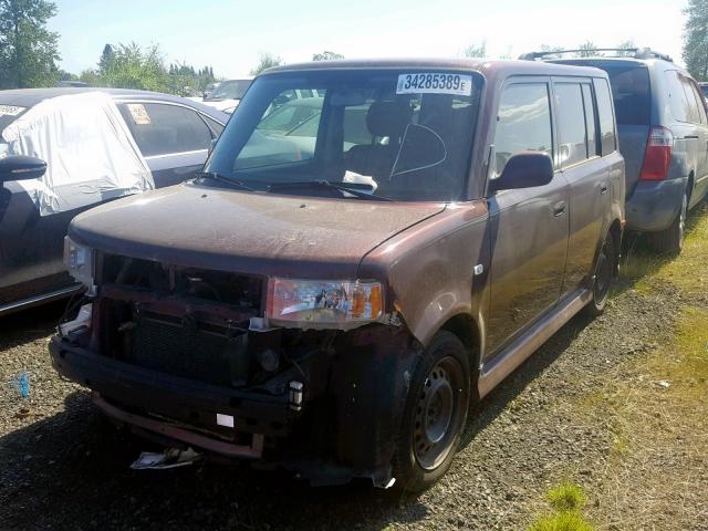 JTLKT324654009548 - 2005 TOYOTA SCION XB 紫色 照片 2