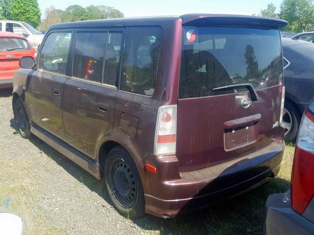 JTLKT324654009548 - 2005 TOYOTA SCION XB 紫色 照片 3