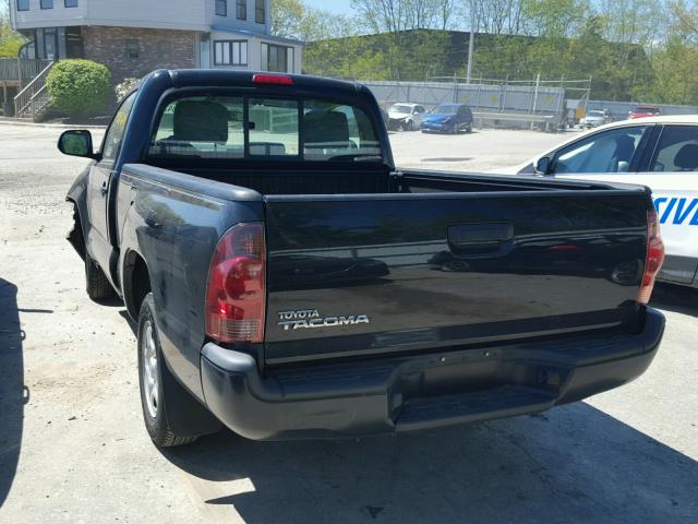 5TFNX4CN5DX022413 - 2013 TOYOTA TACOMA BLACK photo 3