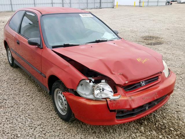 2HGEJ6342TH119111 - 1996 HONDA CIVIC DX RED photo 1