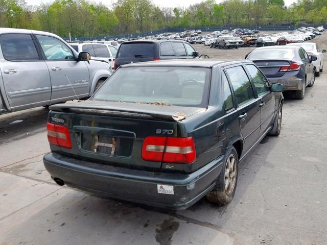 YV1LS5673W2520418 - 1998 VOLVO S70 GLT GREEN photo 4