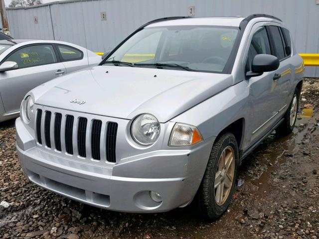 1J8FF47WX8D669433 - 2008 JEEP COMPASS SP Күміс фото 2